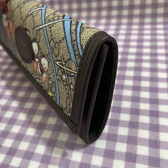 Gucci Tri-Fold Cartoon Coin Purse - Picture 3 of 9